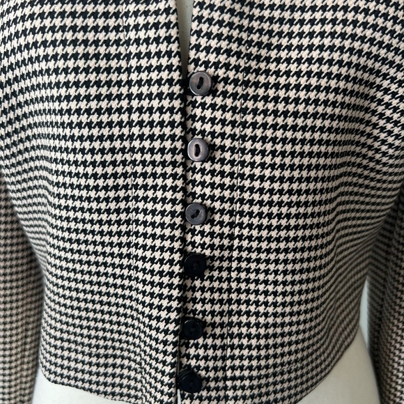ZARA Houndstooth Crop Top - Picture 6 of 15